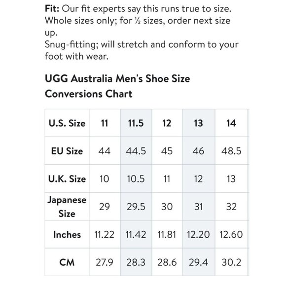 Ugg Ascot Dark Spice Slippers Men Leather Shearling Winter Shoes Size US11 - Picture 7 of 9